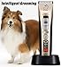 cyrico 5-Speed Dog Clippers Professional Heavy Duty Dog Grooming Clippers Trimmers Clippers for Dogs Cats with Intelligent LCD Reminder (5-Speed)