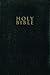 NIV, Gift and Award Bible, Leather-Look, Black, Red Letter Edition