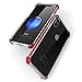 iPhone X Case - Double Layer Shock-Absorbant Material - Lightweight Slim Fit Design - Transparent Polycarbonate Backing - Drop-Resistant Protective Case for iPhone X (Red)