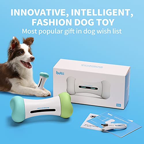 Wickedbone Smart Bone, Interactive Dog Toys, APP Control Smart Electronic Automatic Pet Toys