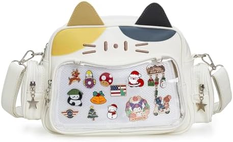 Amazon.com: Vobomo Kawaii Ita Bag Backpack with Insert Cute Cat