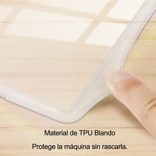 HGGWZWIF Funda Compatible para 6 Pulgadas Kindle All-New (11ª Generación - Lanzamiento 2024/2022) con Pegatinas de Lectura, TPU+Acrílico Clear Carcasa con la función Auto Sleep Wake (Verde-Claro)