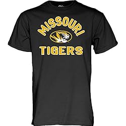 Blue 84 Men's Missouri Tigers T Shirt Line Up Team