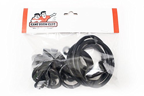 Lost World Jurassic Park Pinball Black Rubber Ring Kit