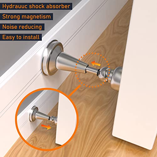 Door Stop, Door Stoppers for Bottom of Door, Updated Hydraulic