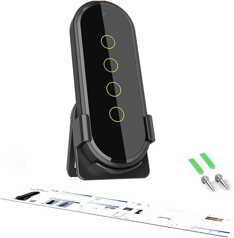 VISLONE Smart Scene Switch Zigbee WiFi Tempered Glass Remote Controller