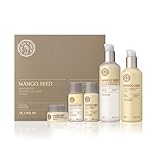 [THEFACESHOP] Mango Seed Skincare Set, Deep Moisturizing and Anti Wrinkle Effects - 5 pc