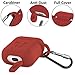amasing Case 7 in 1 Accessories Kits Protective Silicone Cover and Skin for Charging Case with Ear Hook Grips/Airpods Staps/Airpods Clips/Skin/Tips/Grips
