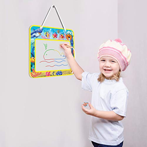 Magnetic Drawing Board for Kid and Toddler Toy - Erasable Colorful Magna Doodle Board for Boy and Girl Etch a Sketch Best Gift - Thumbnail 5
