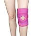 Ynport Knee Brace For Arthritis ACL Meniscus Outdoor Sports Lycra Spring Non-Bulky Best Open Patella Knee Protector Wrap Relieves Pain Symptoms(Pink)