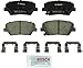 BOSCH BC1687 QuietCast Premium Ceramic Disc Brake Pad Set - Compatible with Select Hyundai Santa Fe; Kia Rondo, Sorento; FRONT