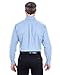 UltraClub Men's Classic Wrinkle-Resistant Long-Sleeve Oxford L LIGHT BLUE