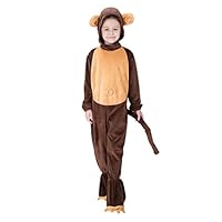 Meeyou Monkey Costume for Boys & Girls Cosplay,10-12