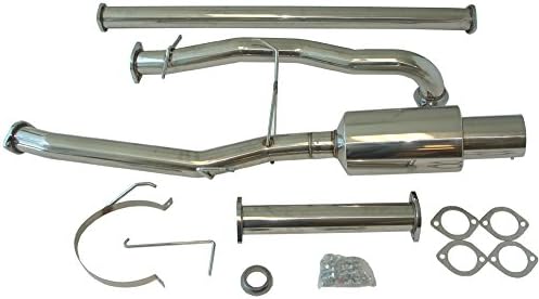 Manzo USA Mitsubishi Lancer Evolution/EVO 8/VIII/EVO 9/IX Stainless Steel Catback Exhaust System
