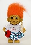 My Lucky A+ TEACHER Troll Doll (Orange Hair)