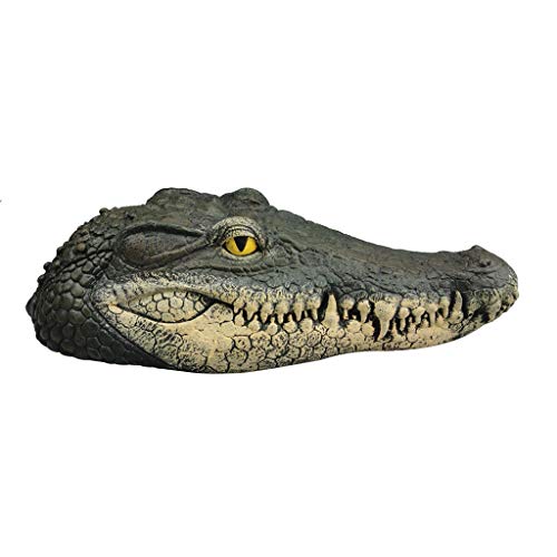 Floating Crocodile Head Water Decoy Garden Pond Art Decor for Goose Control New