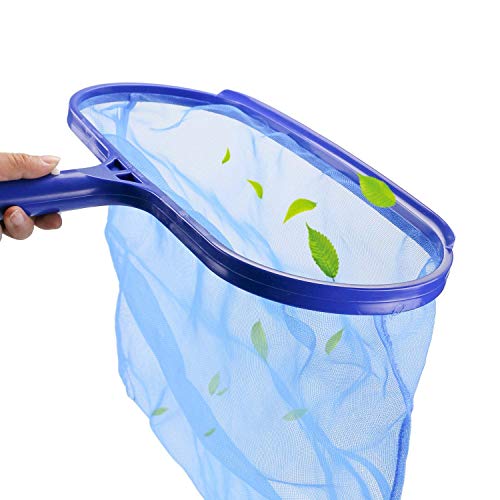 Homga Swimming Pool Skimmer, Professional Pool Leaf Skimmer, Leaf Net for Cleaning Swimming Pool Leaves & Debris(Nearly 20 inch) - Thumbnail 7