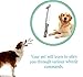 Set of 2 Dog Training Whistles with Lanyard, Adjustable Pitch, Obedience, Barking & Training Aid (White)