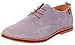 Serene Men's Casual Leather Lace Up Soft Breathable Fashion Oxfords (9D(M)US, grey)