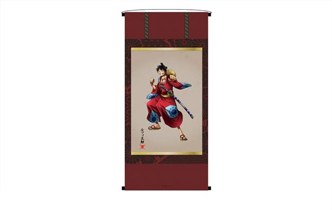 Amazon タピオカ ワンピース ルフィ Kirieart 掛け軸風タペストリー アニメ 萌えグッズ 通販