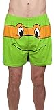 Nickelodeon Men's Michelangelo Teenage Mutant Ninja Turtle Boxers