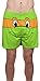Nickelodeon Men's Michelangelo Teenage Mutant Ninja Turtle Boxers
