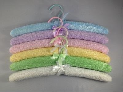 Amazon ハンガー おすすめ スポンジカラーハンガーかわいい６本セット クローゼット吊り下げ収納 オンライン通販