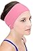 Sync Hair Guard & Ear Guard Headband - Wear Under Swimming Caps Light Rose
