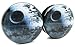 Star Wars Death Star Ear Plugs - Acrylic Screw-On - 10 Sizes - Brand NewPair