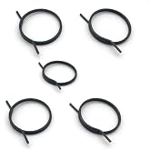 Myuiao 5 Pcs Door Handle Springs, Replacement Door Handle Springs for Door Knob Handle Lever Latch Internal Coil Repair Spindle Lock Torsion Spring
