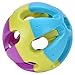 Dog Cat Rabbit Colorful Plastic Pet Toy Ball with Bell