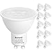 Banord 10 Pack 5W LED GU10 Bulbs, 50W Halogen Bulbs Equivalent Soft Warm White 2700K Spotlight,420lm 40 Degree Beam Angle GU10 LED Light Bulbs for Household, Office, Restaurants, Stores, NOT Dimmable
