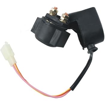Amazon.com: SOLENOID STARTER RELAY for Chinese made 50cc ... 110cc chopper wiring harness 