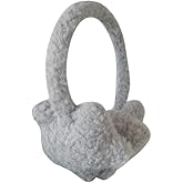 Cute star pattern warm ear cushions, ski ear warmers, warm soft plush ear cushions, outdoor soccer ear protectors