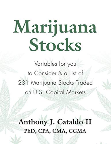41kpGNGRVzL - MARIJUANA STOCKS: Variables for You to Consider & a List of 231 Marijuana Stocks Traded on U.S. Capital Markets