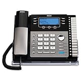 RCA ViSYS 25425RE1 Four-Line Expandable Speakerphone with Integrated Digital Answering System and Auto-Attendant