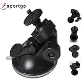 iSportgo S30 Dash Cam Suction Mount with 5 Different Joints Kit for Z-Edge, Old Shark, YI,KDLINKS X1,Falcon Zero F170HD and Most Other Dash Cameras DVR GPS