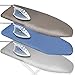 Home Intuition Extra Thick Iron Scorch Resistant Ironing Board Cover and Pad, 15x54, Standard Size Coated Thick Padding with Secure Fastener Strips and Elastic Edge, Random Color
