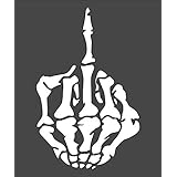 Amazon Com Skeleton Hand Stencil Reusable Stencils For Painting Mylar Stencil For Diy Projects And Crafts