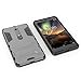 MAIKEZI Nokia 6.1 Case, Nokia 6 2018 Case, [Not Suitable for Nokia 6] Dual Layer Armor Hard Slim Hybrid Kickstand Phone Cover Case for Nokia 6 2018 (Gray Kickstand Case)