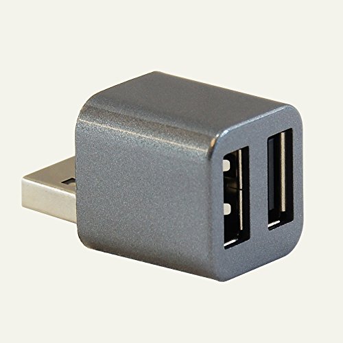 Cute USB Mini 2Port USB 2.0 Hub Splitter (Black) Buy Online in UAE