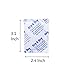 Dry & Dry 10 Gram [50 Packets] Silica Gel Packets, Desiccants - Rechargeable Fabric Silica Gel Packs, Silica Gel, Silica Packets, Desiccant Packs for Storage