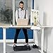 Ergo Stand | Standing Desk Mat, Anti Fatigue Stand Up Desk Mat for Office and Standing Workstation, Includes Massage Ball, AcuMound, Cushioned Pad, Ergonomic Floor Desk Mats, Greater Support