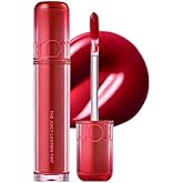 rom&nd THE JUICY LASTING TINT 07 Cherry Bomb | K-Beauty Cherry Red Lip Tint Gloss | High Shine, Plumping, Non-Sticky, All-Day Wear for Fuller Lips