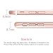 iPhone 6S Plus Case, Maxboost [Vibrance S] Slider Style Protective Case Soft-Interior Cover for iPhone 6 Plus 2014 / 6S Plus 2015 - Rose Gold