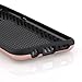 Samsung Galaxy S8 Case,Berry Accessory Dual Layer Hard Silicone Rubber Hybrid Defender Armor Card Slot Holder [Slim Fit] Full Body Protective Cover for Samsung Galaxy S8 - Rose Gold