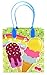 TINYMILLS Ice Cream Party Favor Bags with Handles Ice Cream Party Goody Bags Candy Bags Pack of 12