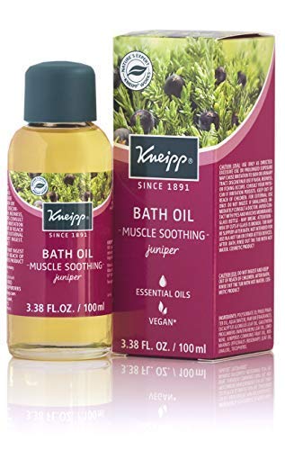Kneipp Juniper Herbal Bath Oil, Muscle Smoothing, 3.38 fl. oz.