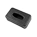 Besplore Luxury PU Leather Car Visor Tissue Holder Mount,Multi-use Paper Towel Slim Cover Case,Hanging Tissue Holder Case for Car Back Seat,Black