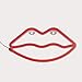 LED Neon Light Signs,Wall Decor Holiday Decor Light for Kids' Room Decorations Birthday Party Light (Lip)